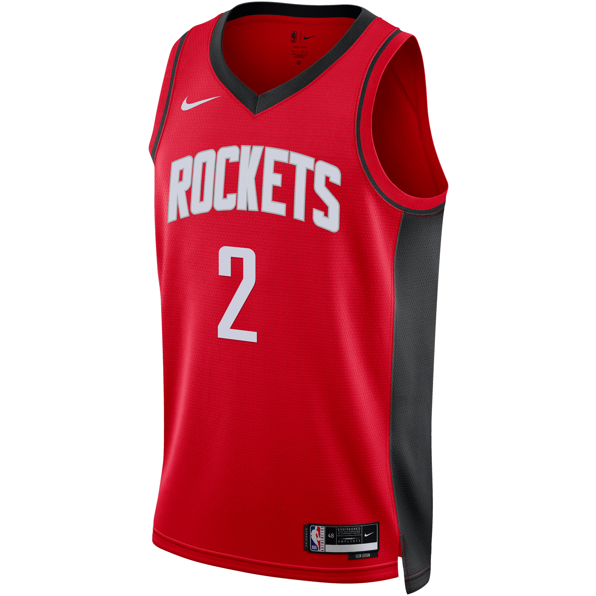 Men's Houston Rockets Nike Jock Landale Icon Edition Swingman Jersey