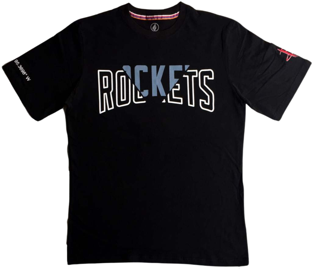 Men's Houston Rockets Fisll V-Sliced T-Shirt