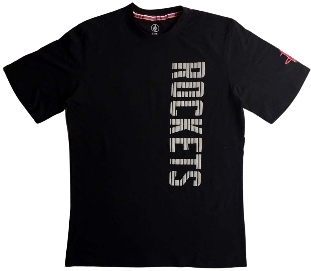 Men's Houston Rockets Fisll 3D Effects T-Shirt