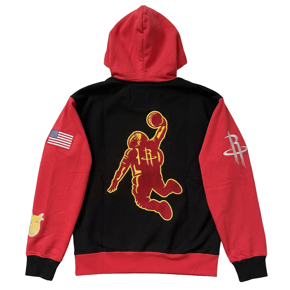 Men's Houston Rockets Jeff Hamilton Exclusive Hoodie-2