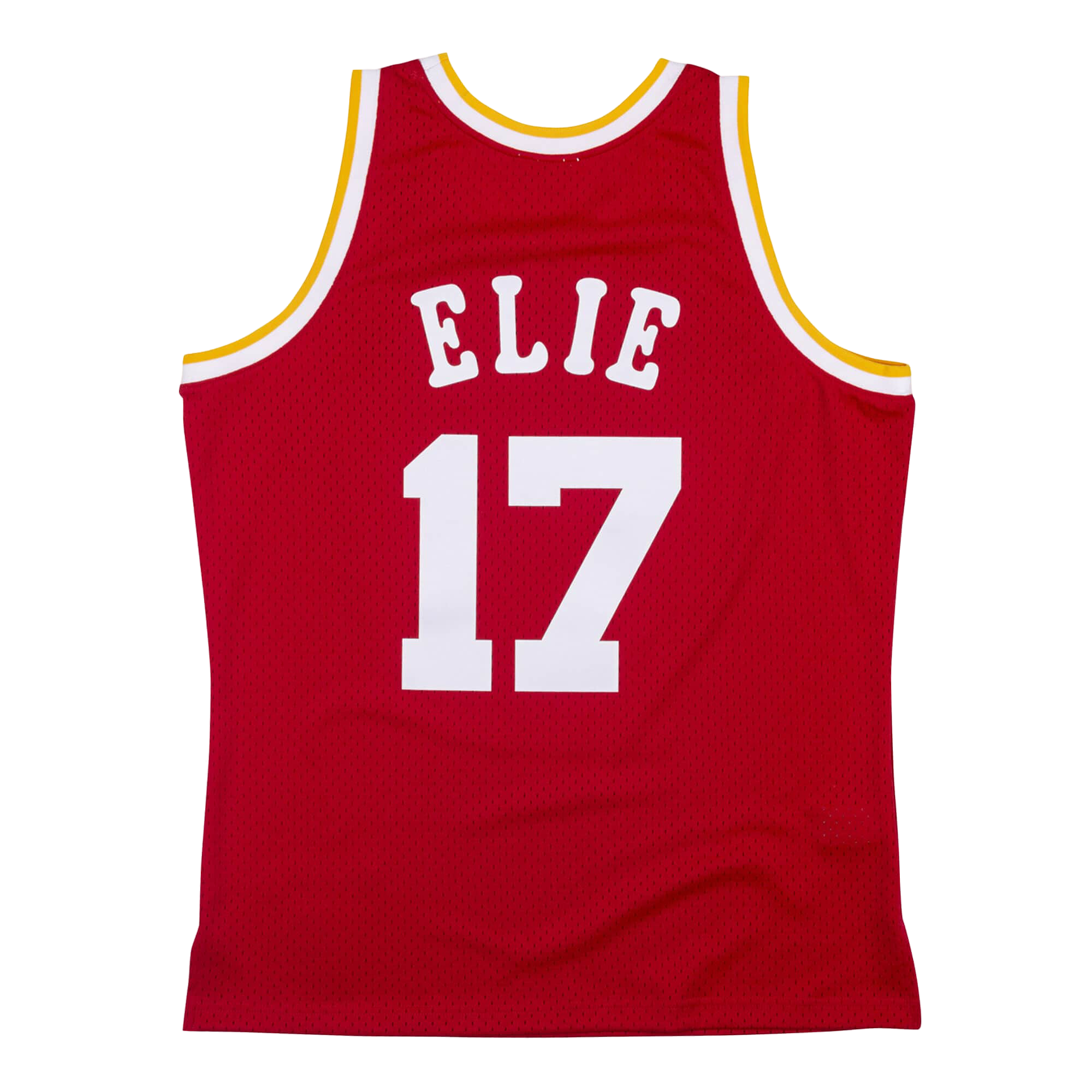 Men's Houston Rockets Mitchell & Ness HWC Mario Elie Swingman Jersey