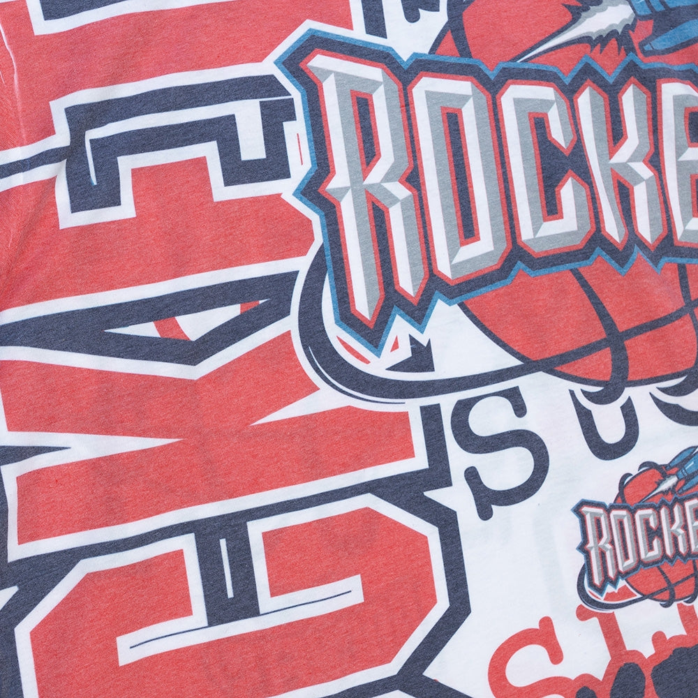 Men's Houston Rockets Mitchell & Ness HWC Jumbotron 2.0 T-Shirt