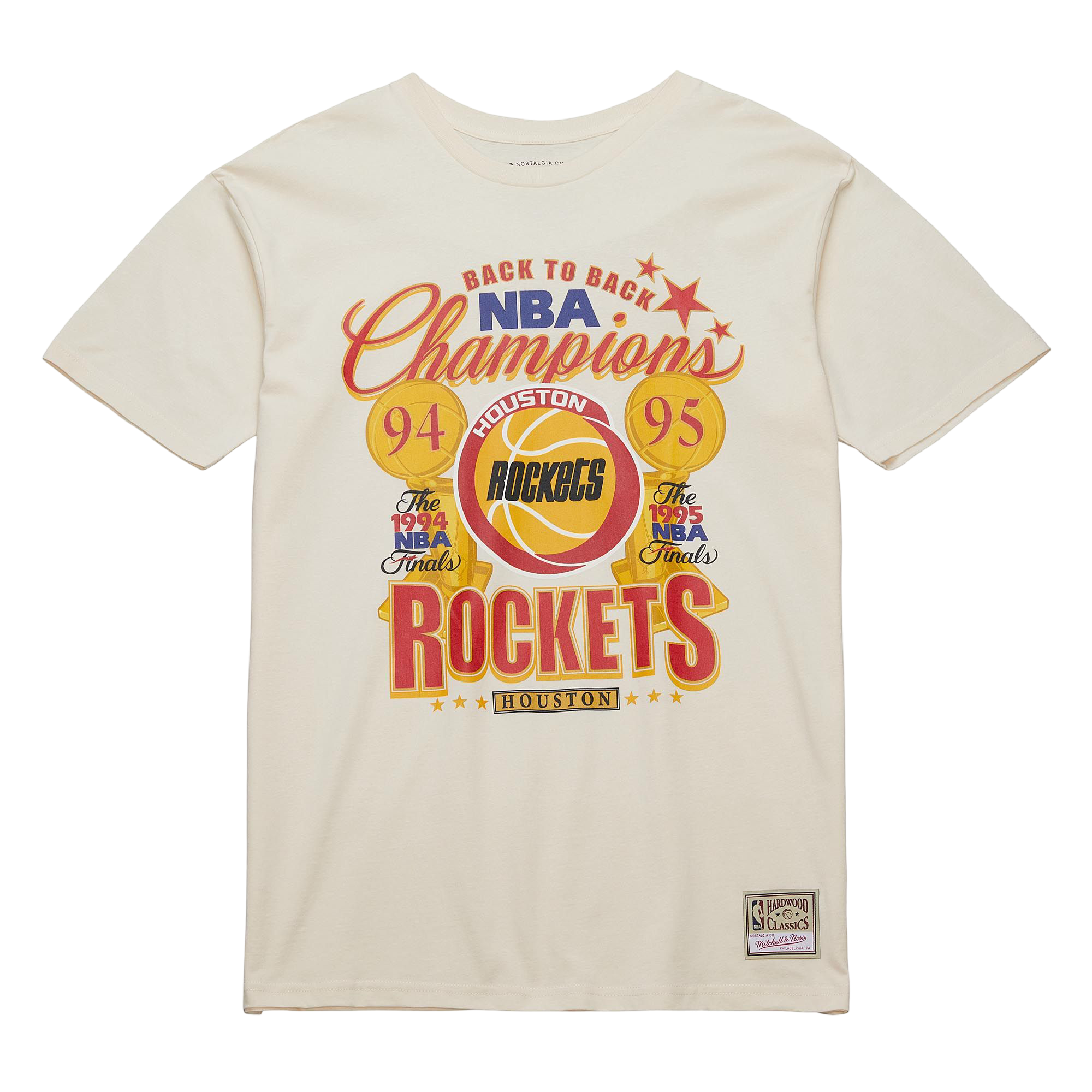 Men's Houston Rockets Mitchell & Ness HWC Champions T-Shirt