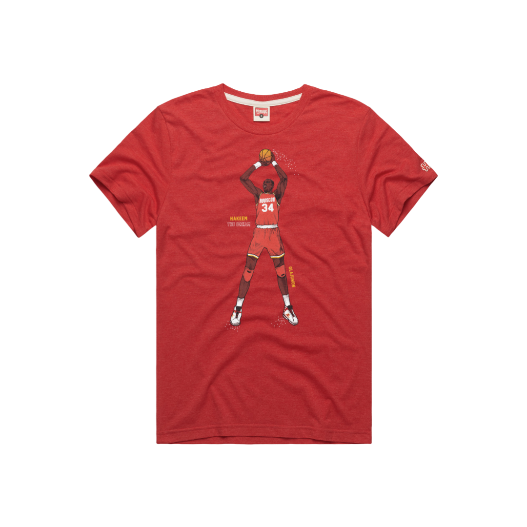 Men's Houston Rockets Homage HWC Dream Shake T-Shirt