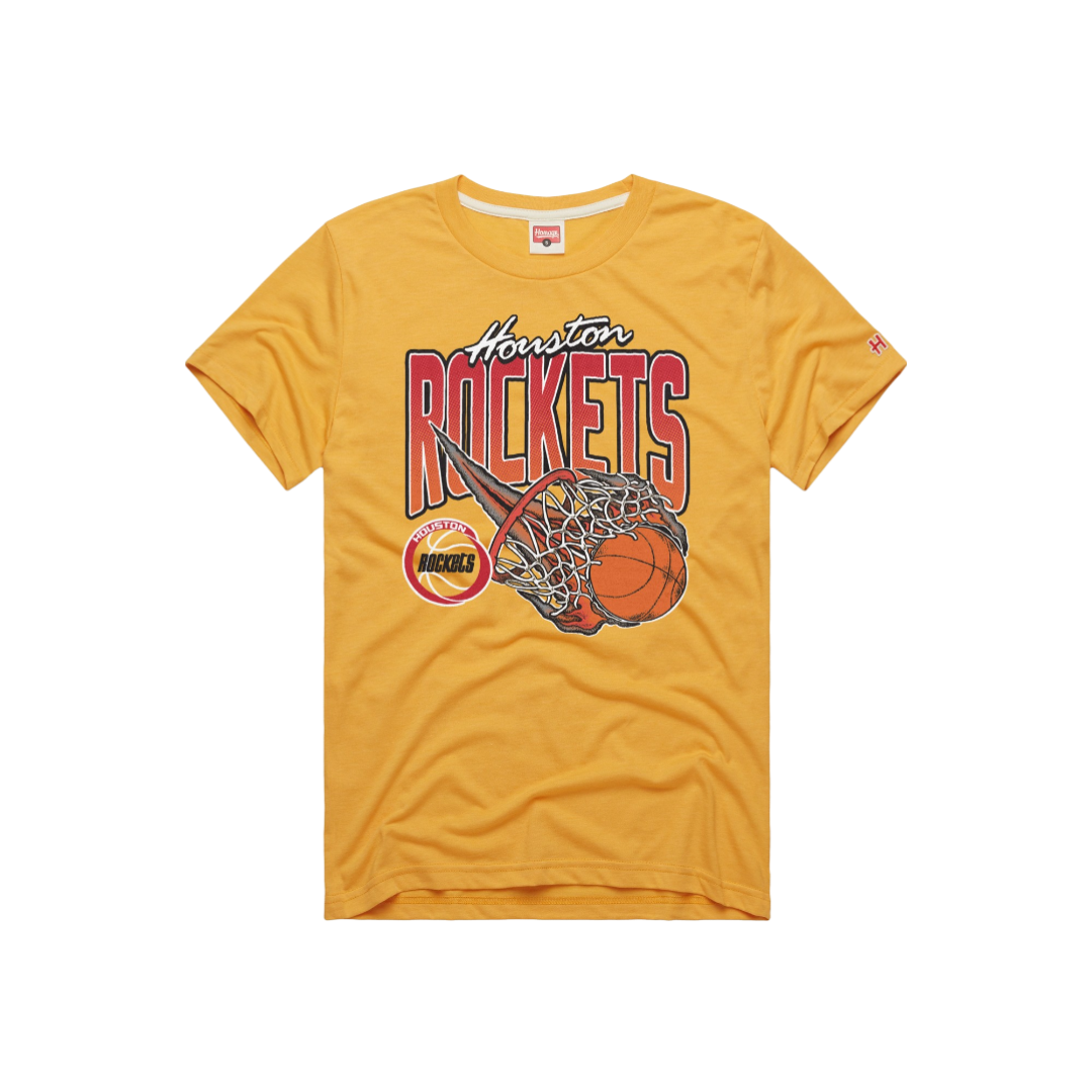 Men's Houston Rockets Homage HWC On Fire Retro T-Shirt