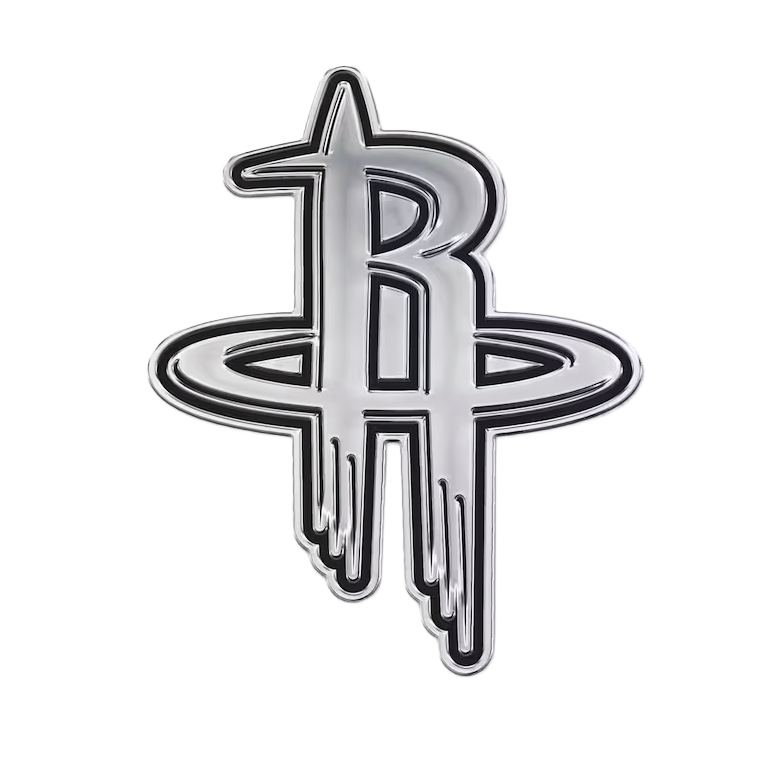 Houston Rockets Wincraft Chrome Car Emblem